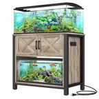 Moasis 40-50 Gallon Aquarium Stand Cabinet Fish Tank Stand with Power Outlets