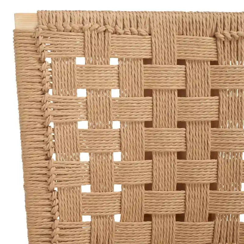 SAFAVIEH Couture Justice Woven Dining Chair (Set of 2) - 19 In. W x 24 In. D x 35 In. H - 19Wx24Dx35H