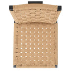 SAFAVIEH Couture Justice Woven Dining Chair (Set of 2) - 19 In. W x 24 In. D x 35 In. H - 19Wx24Dx35H