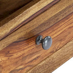 vidaXL TV Stand 47.2x11.8x15.7 Solid Wood Sheesham