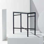 SAFAVIEH Couture Vallie Side Table - 22 W x 13 D x 25 H - 22Wx13Dx25H