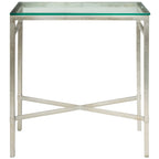 SAFAVIEH Couture Vallie Side Table - 22 W x 13 D x 25 H - 22Wx13Dx25H