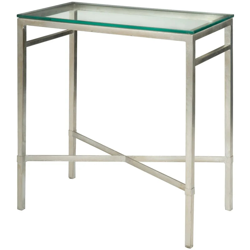 SAFAVIEH Couture Vallie Side Table - 22 W x 13 D x 25 H - 22Wx13Dx25H