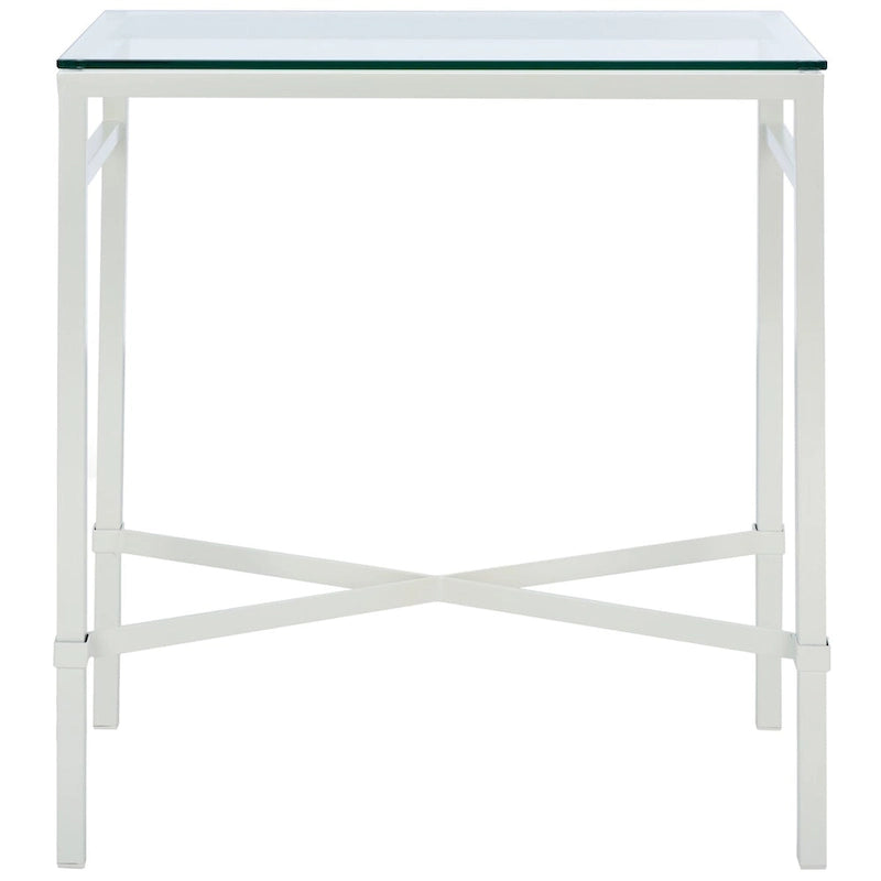 SAFAVIEH Couture Vallie Side Table - 22 W x 13 D x 25 H - 22Wx13Dx25H