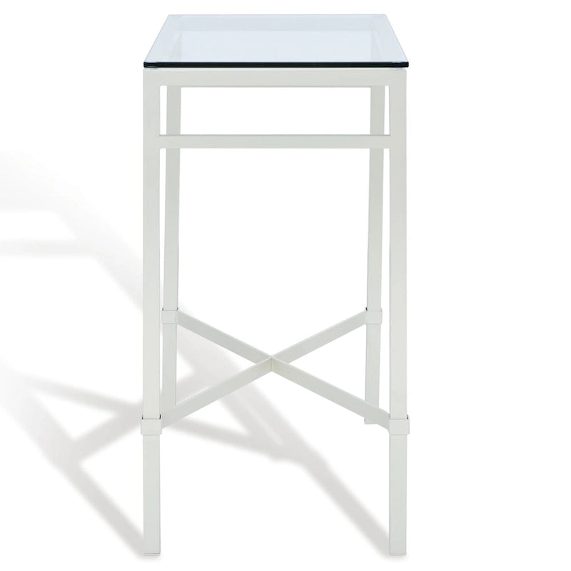 SAFAVIEH Couture Vallie Side Table - 22 W x 13 D x 25 H - 22Wx13Dx25H