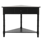 SAFAVIEH Calla Grey Corner Table - 33.9 x 17.3 x 28 - 34Wx17Dx28H