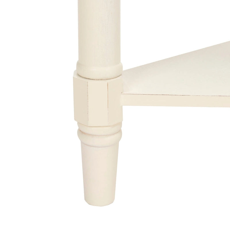 SAFAVIEH Calla Grey Corner Table - 33.9 x 17.3 x 28 - 34Wx17Dx28H