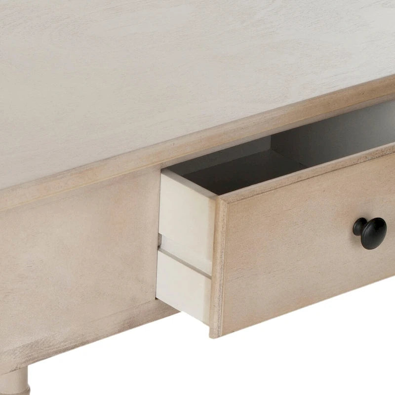 SAFAVIEH Calla Grey Corner Table - 33.9 x 17.3 x 28 - 34Wx17Dx28H