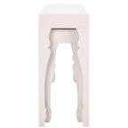 SAFAVIEH Norita White Lacquer Nesting Table - 51 x 13.3 x 31.5 - 51Wx13Dx32H