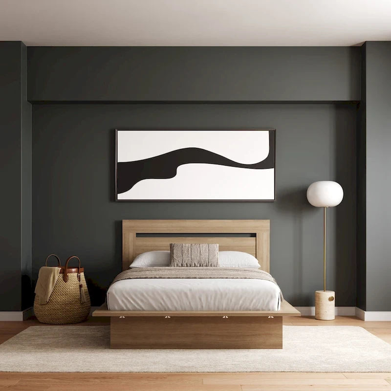 Malibu Platform Bed with Headboard