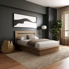 Malibu Platform Bed with Headboard