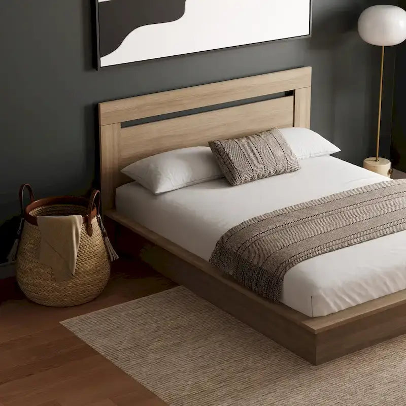 Malibu Platform Bed with Headboard