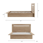 Malibu Platform Bed with Headboard