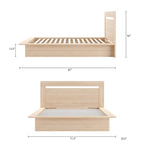 Malibu Platform Bed with Headboard