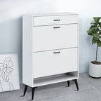 Minimalist Design Wooden Shoe Storage Cabinet, For Entrance Hallway Use