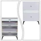 Minimalist Design Wooden Shoe Storage Cabinet, For Entrance Hallway Use