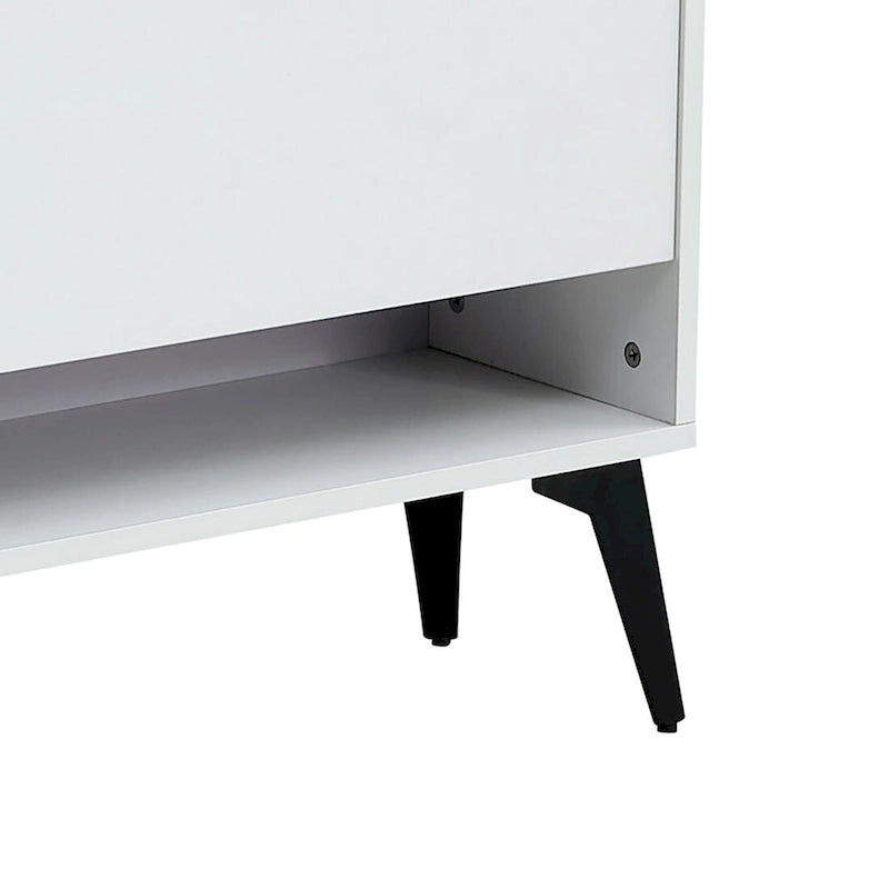 Minimalist Design Wooden Shoe Storage Cabinet, For Entrance Hallway Use