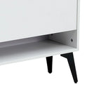 Minimalist Design Wooden Shoe Storage Cabinet, For Entrance Hallway Use