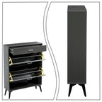 Minimalist Design Wooden Shoe Storage Cabinet, For Entrance Hallway Use