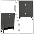 Minimalist Design Wooden Shoe Storage Cabinet, For Entrance Hallway Use