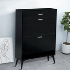 Minimalist Design Wooden Shoe Storage Cabinet, For Entrance Hallway Use