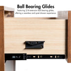 Furniture of America Beau Midcentury Walnut 6-Drawer Dresser with Interlocking Drawers