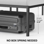 Twin Metal Platform Bed Frame