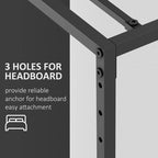 Twin Metal Platform Bed Frame