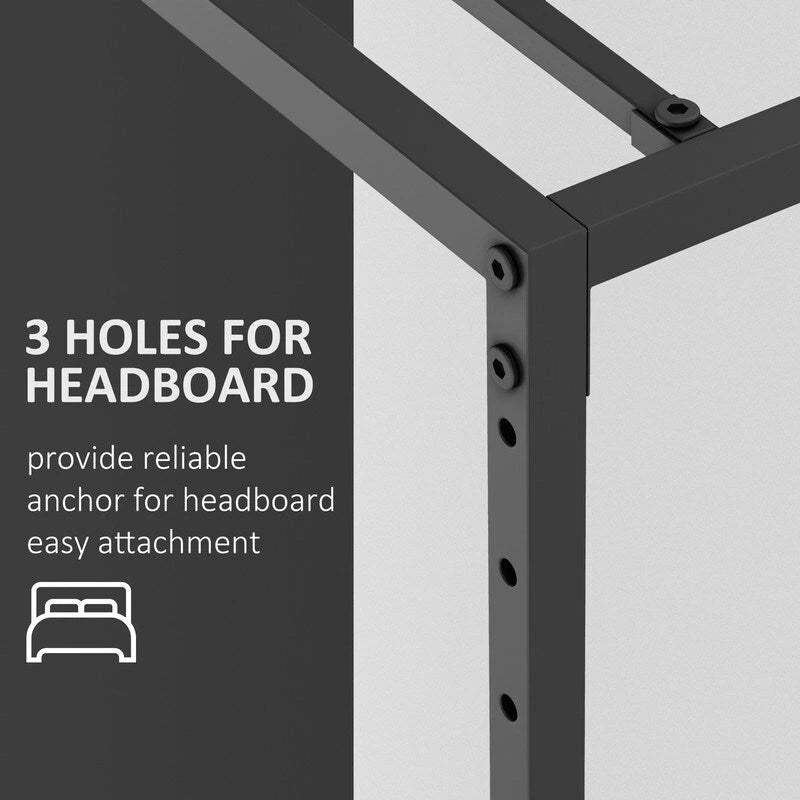 Twin Metal Platform Bed Frame