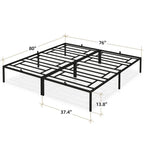 Twin Metal Platform Bed Frame