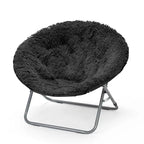 Mongolian Oversized Faux Fur Moonchair