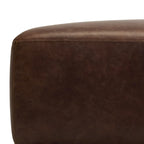 Poly & Bark Sequoia Ottoman - Full Grain Genuine Italian Leather