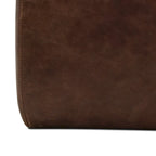 Poly & Bark Sequoia Ottoman - Full Grain Genuine Italian Leather