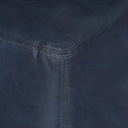 Poly & Bark Sequoia Ottoman - Full Grain Genuine Italian Leather