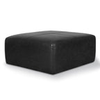 Poly & Bark Sequoia Ottoman - Full Grain Genuine Italian Leather