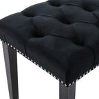 45.28L Velvet Upholstered Tufted Bench Ottoman