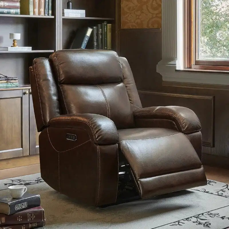 Hadlee Power Recliner Chairs with Power Headrest & Charging Ports