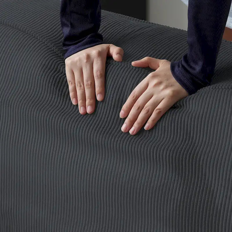 Modern Modular Sectional Sofa with 3 Pillows, Convertible Living Room Couch with Ottomans