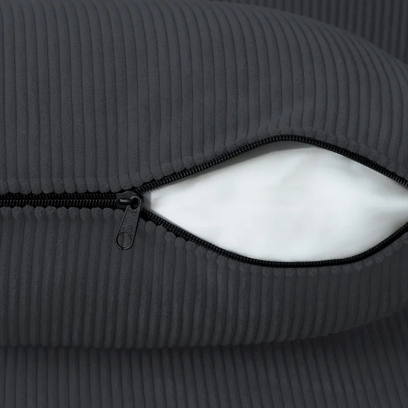 Modern Modular Sectional Sofa with 3 Pillows, Convertible Living Room Couch with Ottomans