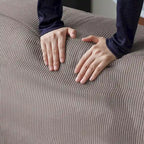 Modern Modular Sectional Sofa with 3 Pillows, Convertible Living Room Couch with Ottomans