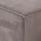 Modern Modular Sectional Sofa with 3 Pillows, Convertible Living Room Couch with Ottomans