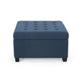 Upholstery Storage Ottoman Bench