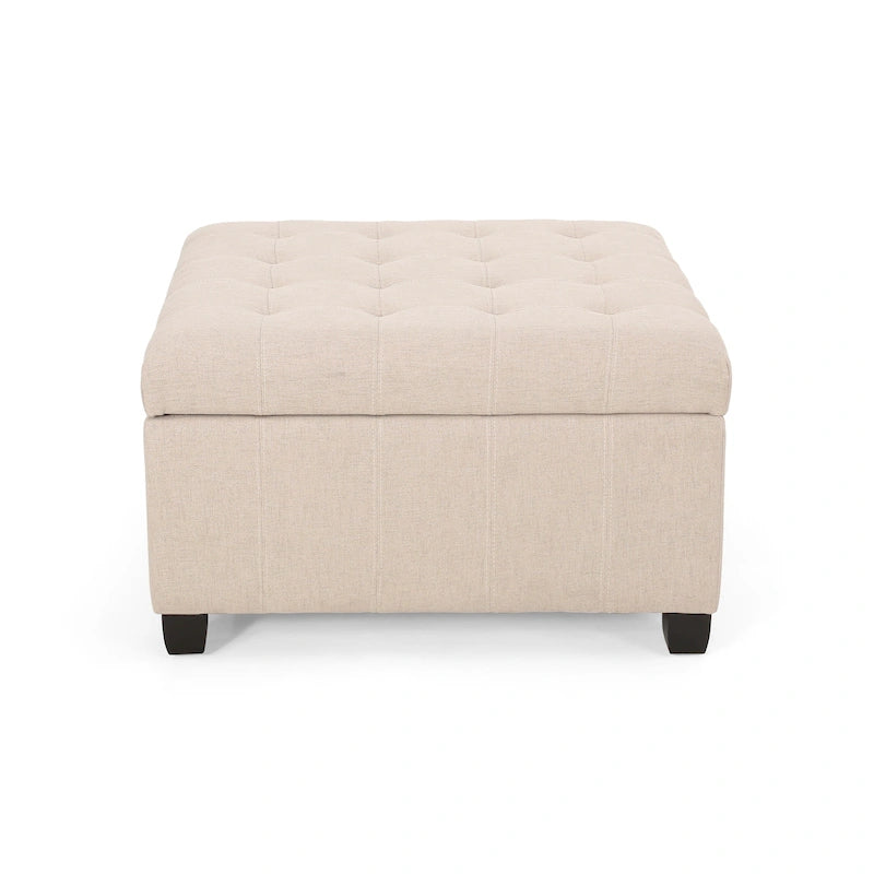 Upholstery Storage Ottoman Bench