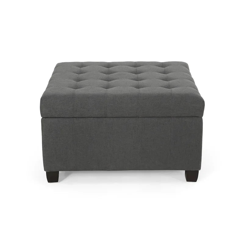 Upholstery Storage Ottoman Bench