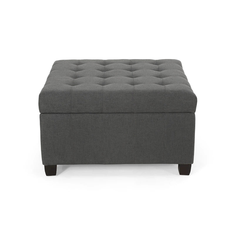 Upholstery Storage Ottoman Bench
