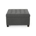 Upholstery Storage Ottoman Bench