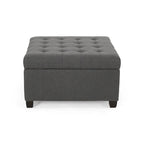 Upholstery Storage Ottoman Bench