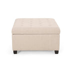 Upholstery Storage Ottoman Bench
