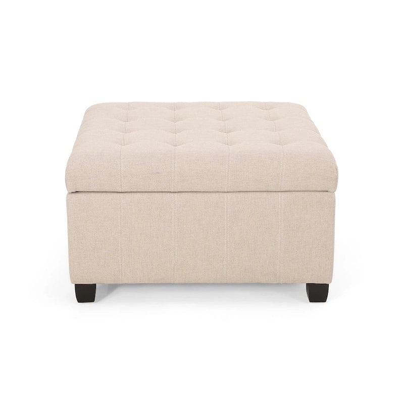 Upholstery Storage Ottoman Bench