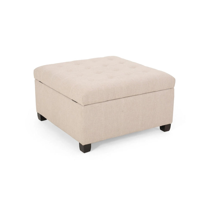 Upholstery Storage Ottoman Bench